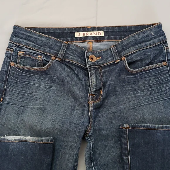 J BRAND BOOT CUT DARK VINTAGE WASH #729C042 SIZE 30 - Picture 3 of 9